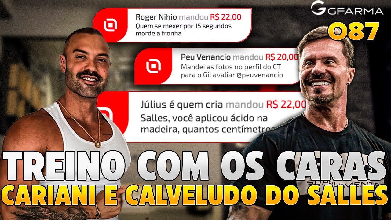 TREINO DOS CARAS - CARIANI E CALVELUDO DO SALLES