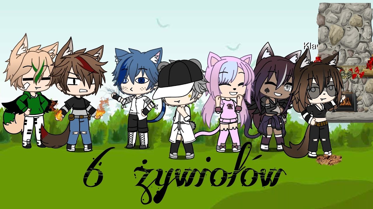 6 żywiołów~oryginał~odc 1~Gacha life~