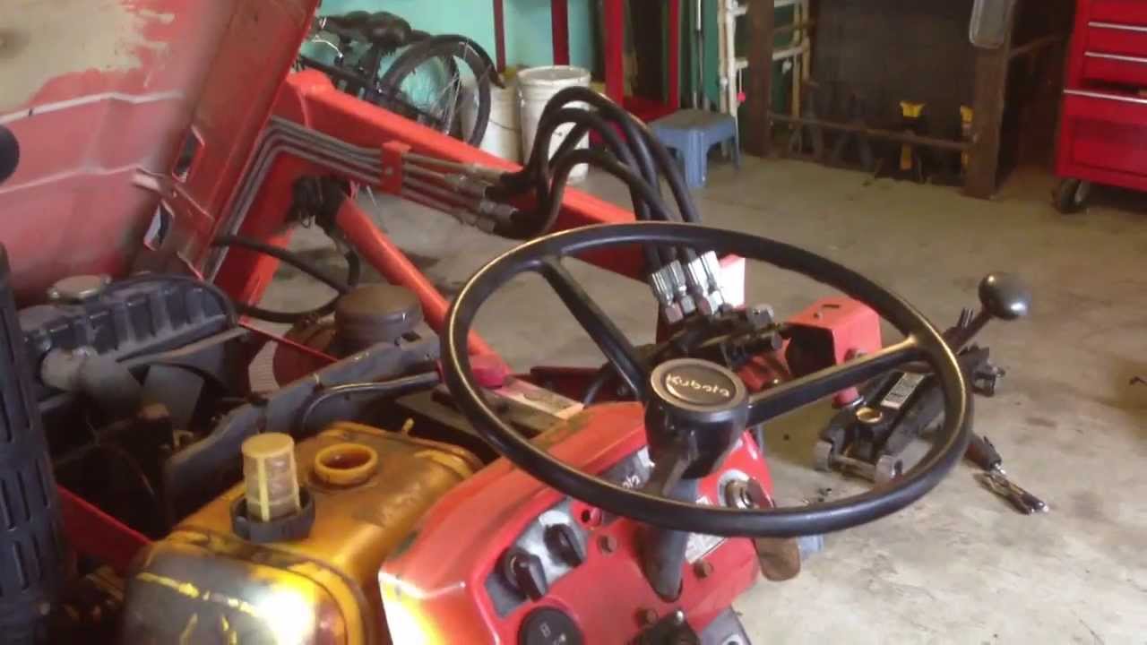 Утечка топлива в Kubota найдена!