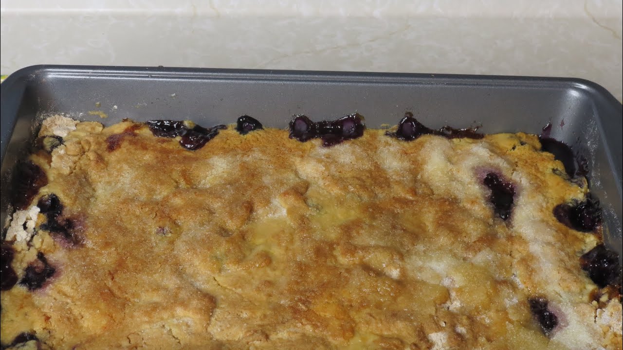 Способ приготовления: Вкусный и простой черничный хруст