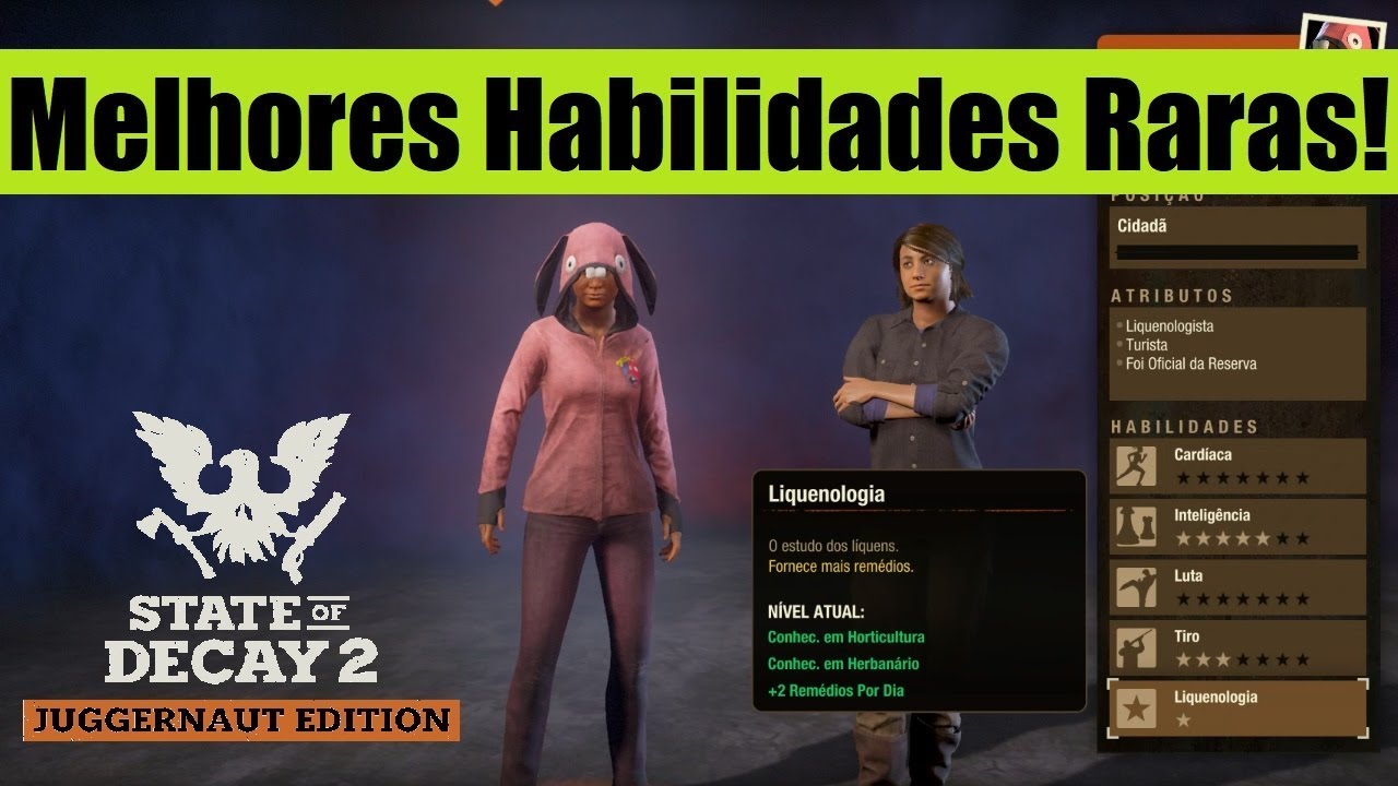 State Of Decay 2: Juggernaut Edition - Guia de Habilidades Especiais Raras! Conheça TODAS!