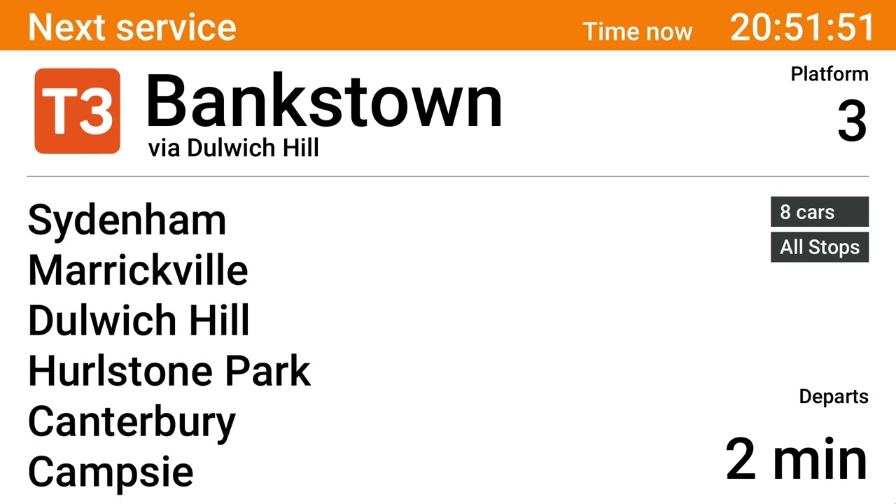 The old Bankstown line Dva Sydnham to Bankstown