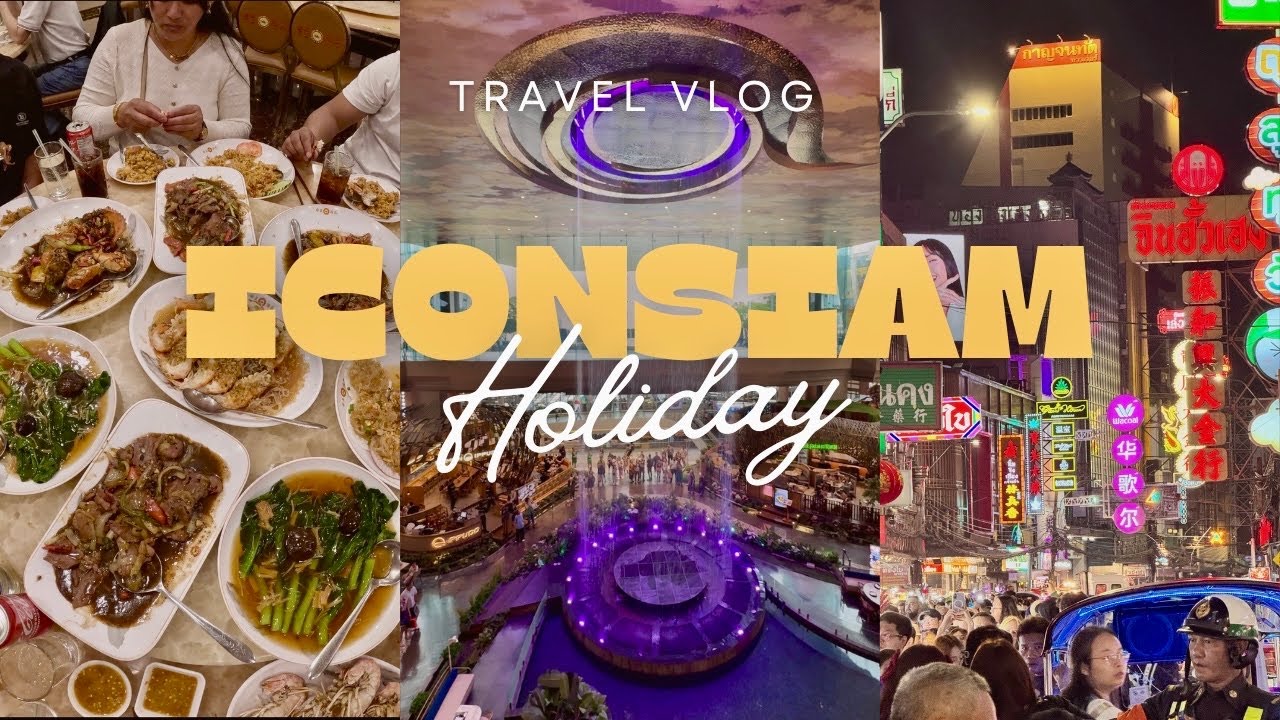 Family Day in Bangkok 🇹🇭 | ICONSIAM Mall & Chinatown Dinner”