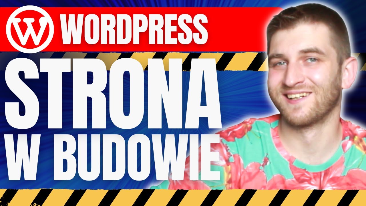 Strona w Budowie na Wordpress | Jak zrobić 