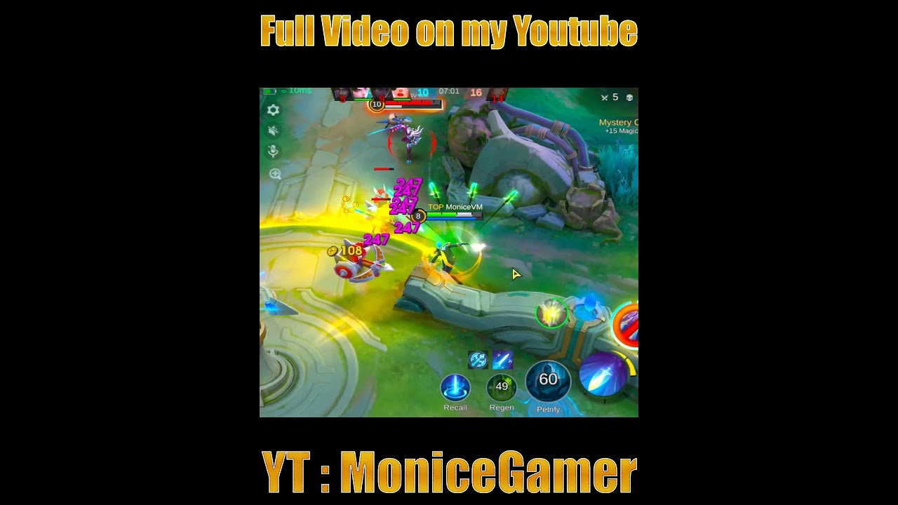 Gusion #mobilelegends #mlbb #shorts #shortvideo #short #gusionfreestyle #montage