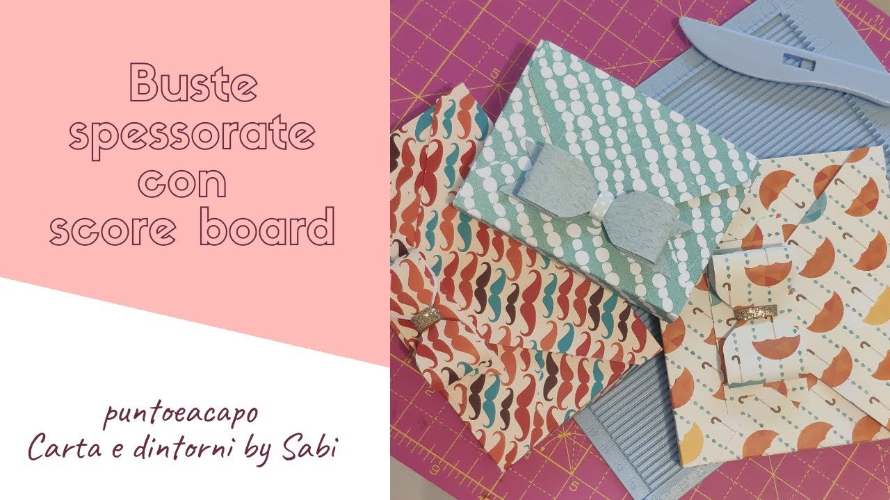 Buste spessorate con score board