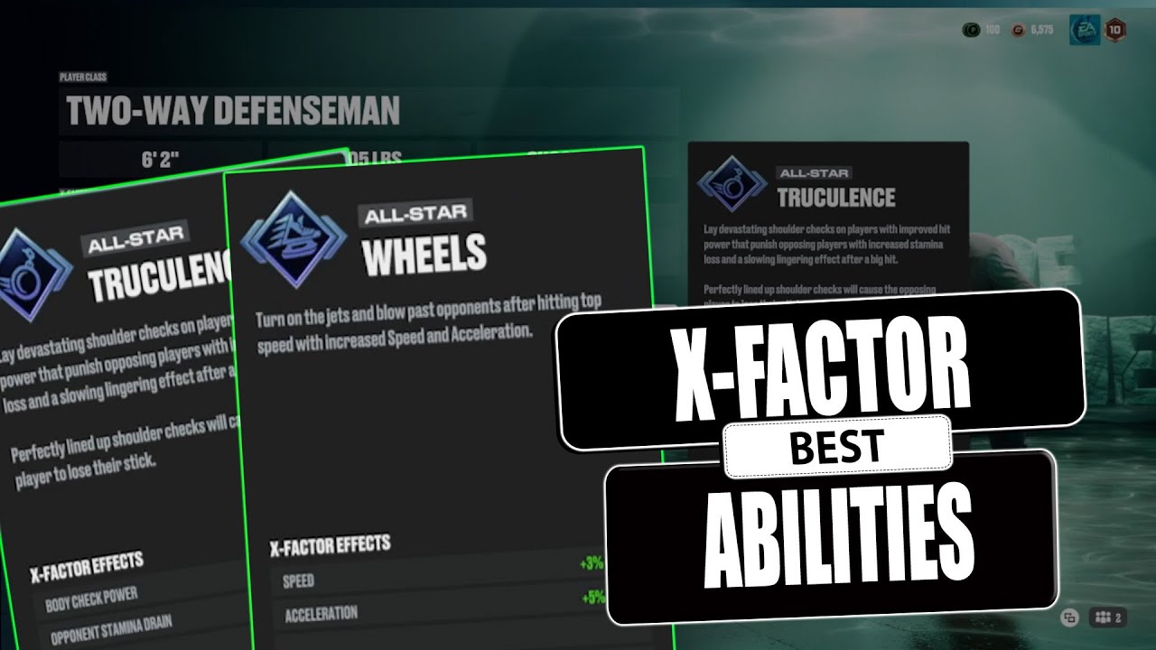 NHL 26 Most Meta OP X-FACTOR Abilities In World of Chel