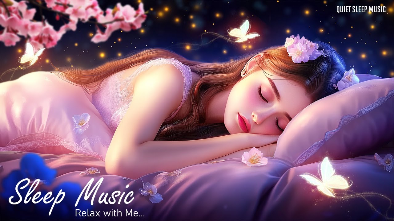 Healing Sleep Music • Calm Down & Stop Negative Thought • Brain Massage While Sleep
