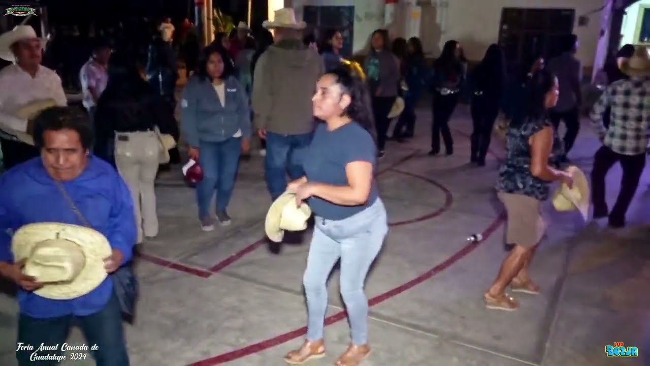 FERIA ANUAL CAÑADA GPE 2024,  EN HONOR A LA VIRGEN DE GUADALUPE  (Baile Gpo Los Borja)