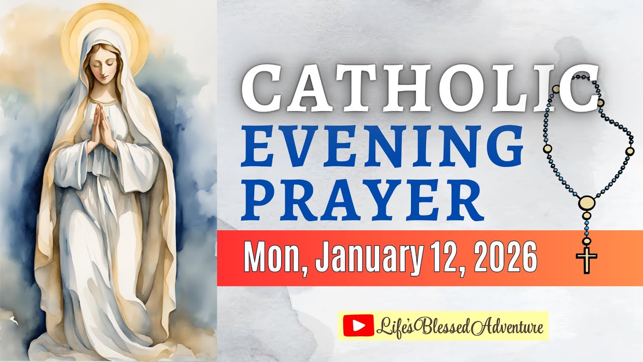 🙏Католическая вечерняя молитва в понедельник🌙12 января 2026 г.💖Следите за обновлениями без промед...
