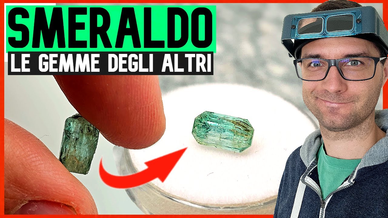 Taglio uno Smeraldo Africano da 1 Carato! 🟢 Le gemme degli altri Ep.2
