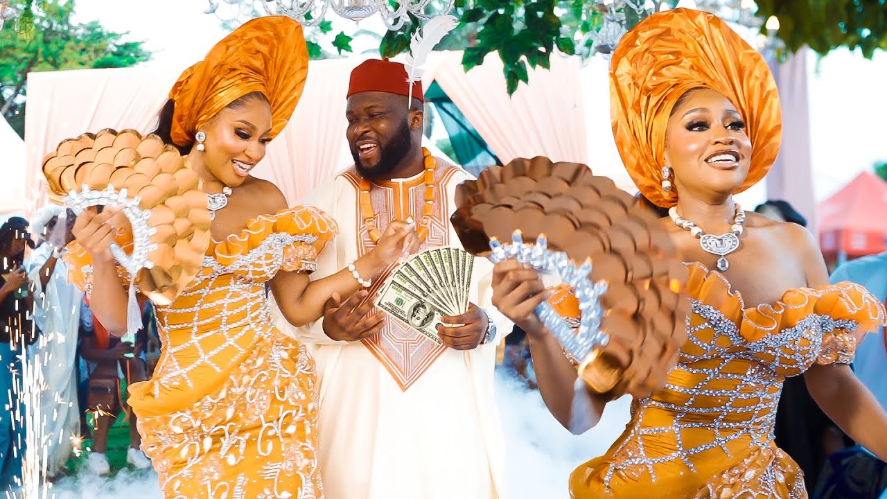 Эта традиционная экстравагантная нигерийская свадьба в стиле игбо захватит ваше дыхание