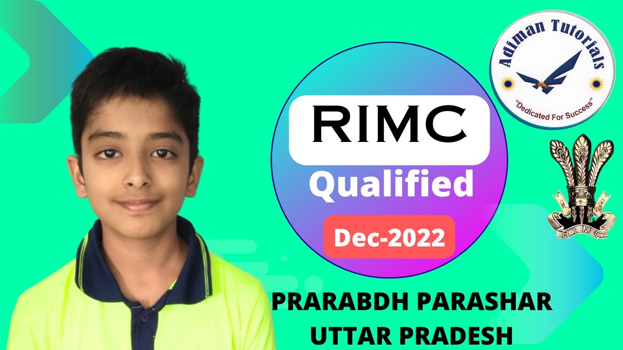 RIMC Dec 2022 | Prarabdh Parashar Qualified |  ADIMAN TUTORIALS Student | Interview #adiman