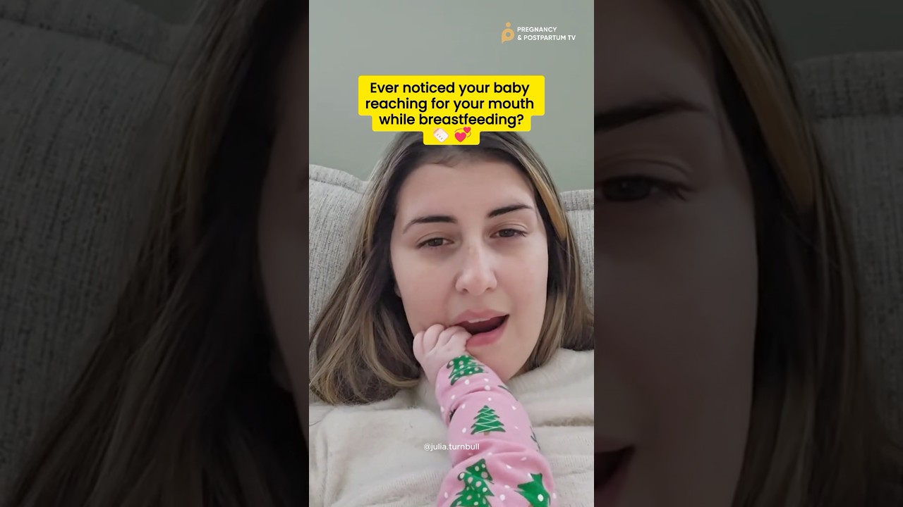 Baby Grabs Mouths While Breastfeeding 🤱 (& WHY)