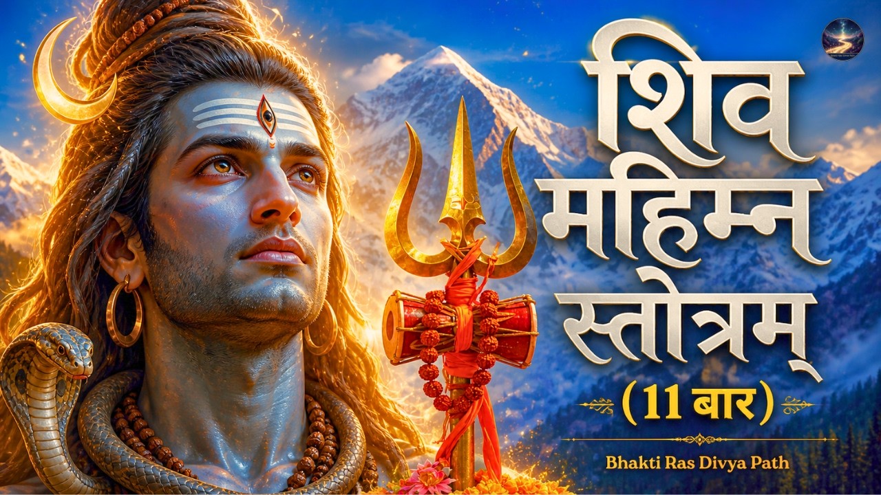 Shri Shiva Mahimna Stotram | 11 Times for Peace, Focus & Awareness