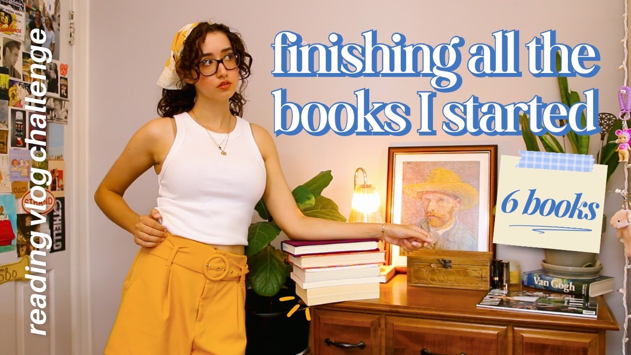this video doesn't end until i finish all my current reads  📚