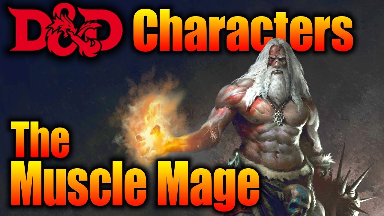 Muscle Wizard: Создание Muscle Mage для D&D 5e