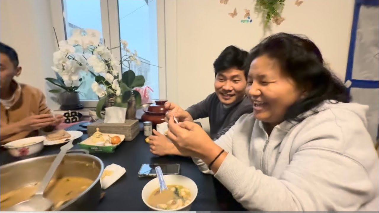 GUTHUK WITH FAMILY// TIBETAN VLOG// BELGIUM