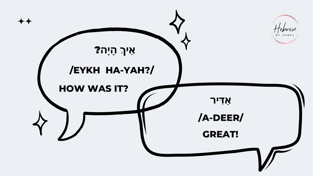 Top Hebrew Slang for Awesome People & Unforgettable Moments!