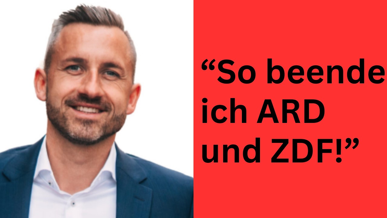 „So beende ich ARD und ZDF“ – Ulrich Siegmund (AfD) will Grundfunk statt ÖRR