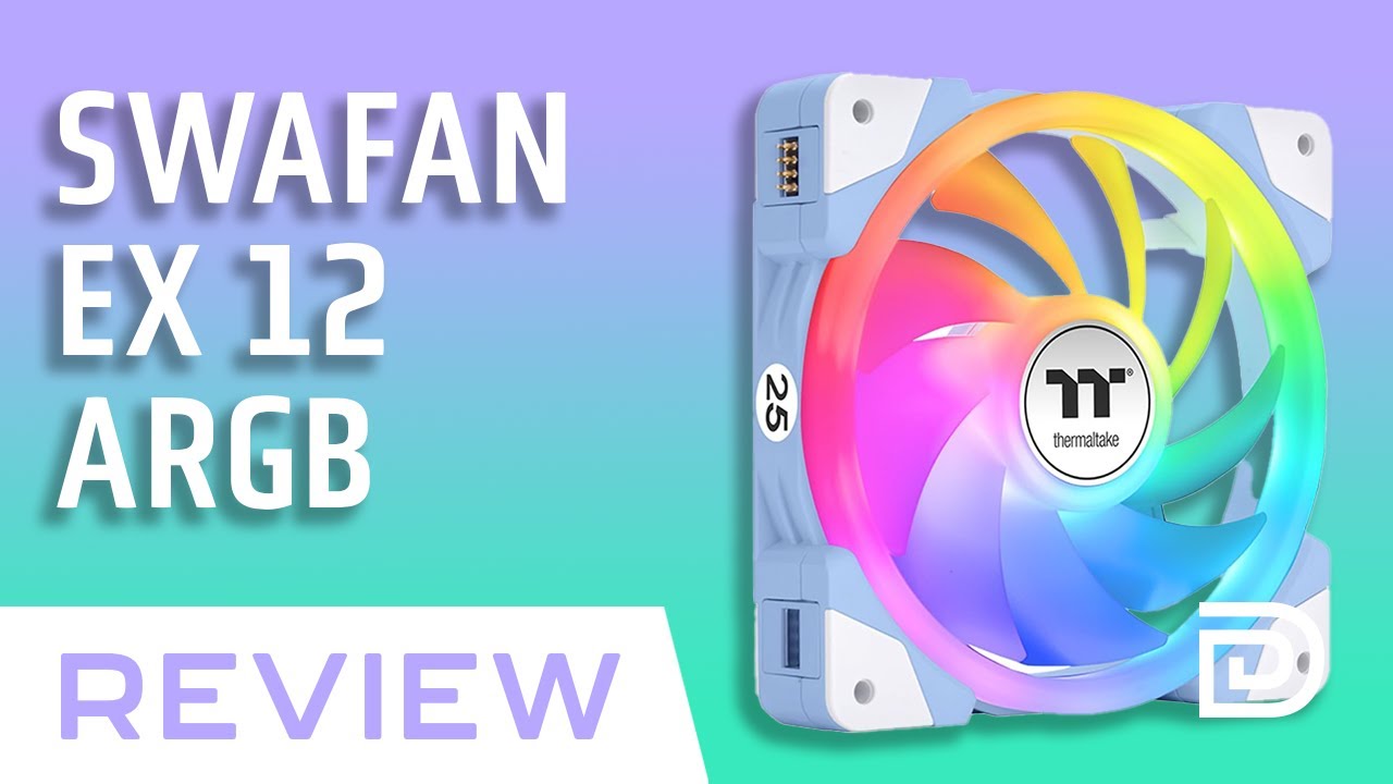 Thermaltake SWAFAN EX 12 ARGB: Fan Showcase!