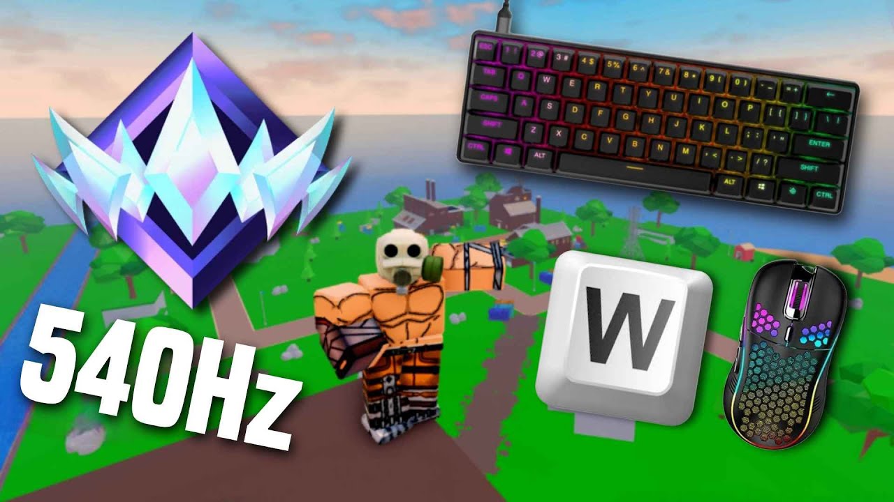 Fortblox Satisfying Keyboard ASMR 😴 Aggresive Solo Ranked Gameplay 🏆 360 FPS 4K