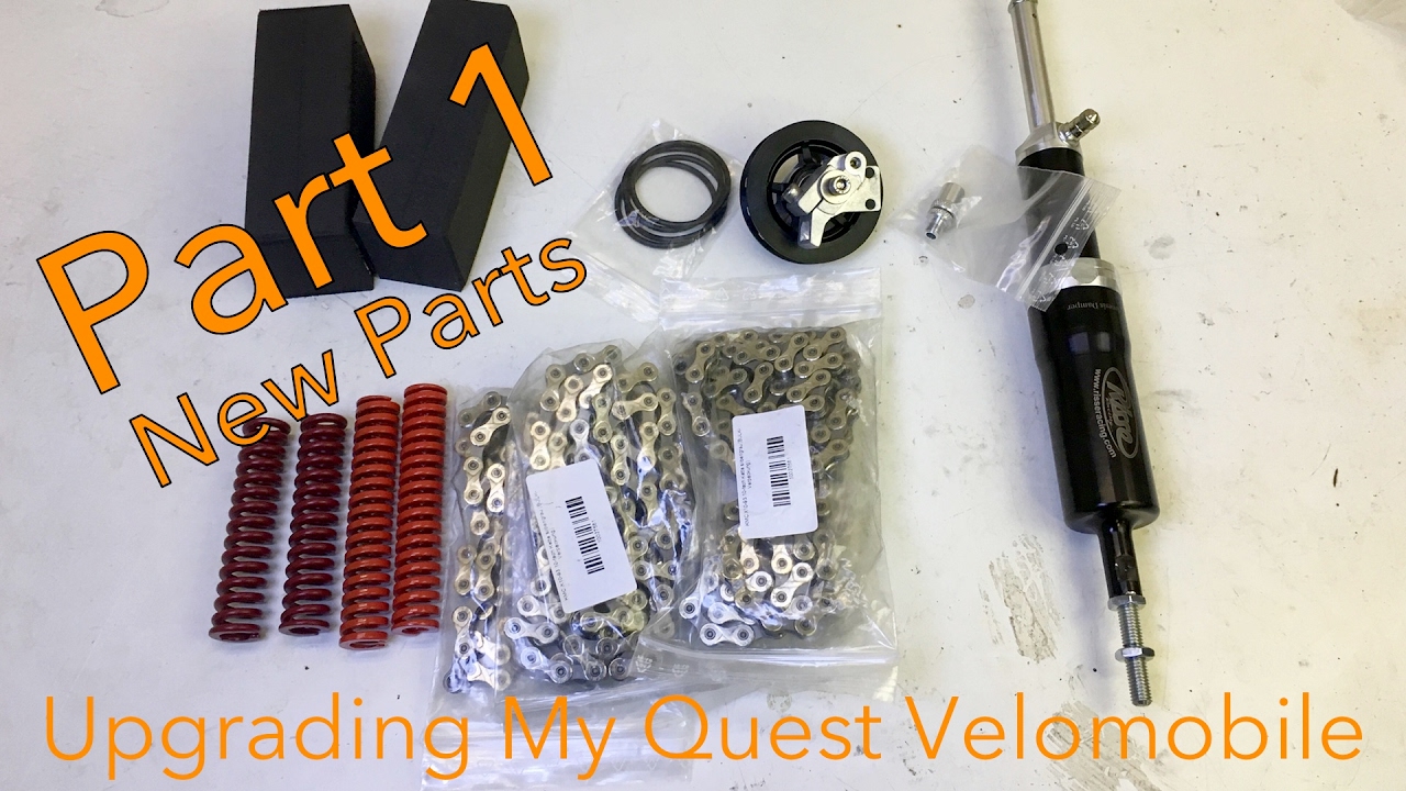 New Parts - Upgrading My Quest Velomobile - Part 1