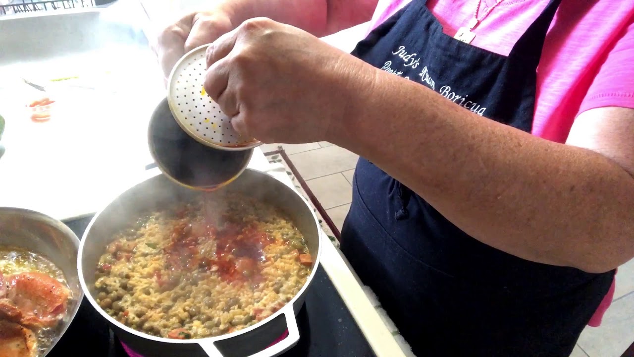 ARROZ CON GANDULES BORICUA 🇵🇷