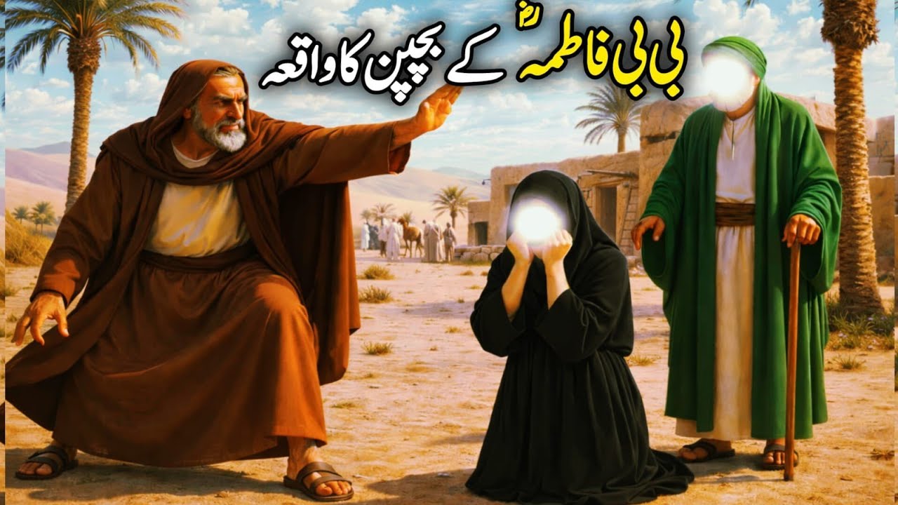 Bibi Fatima RA Ky Bachpan Ka Dardnak Waqia| Muhammad saw aur Hazrat Fatima Ka sabar| Urdu Knowledge 