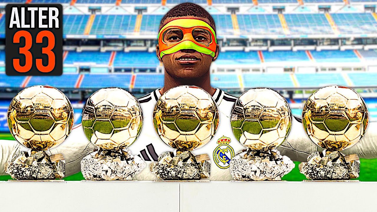 Ich spiele MBAPPÉs Karriere bei REAL MADRID !!! 🤩🔥 (mit Maske)