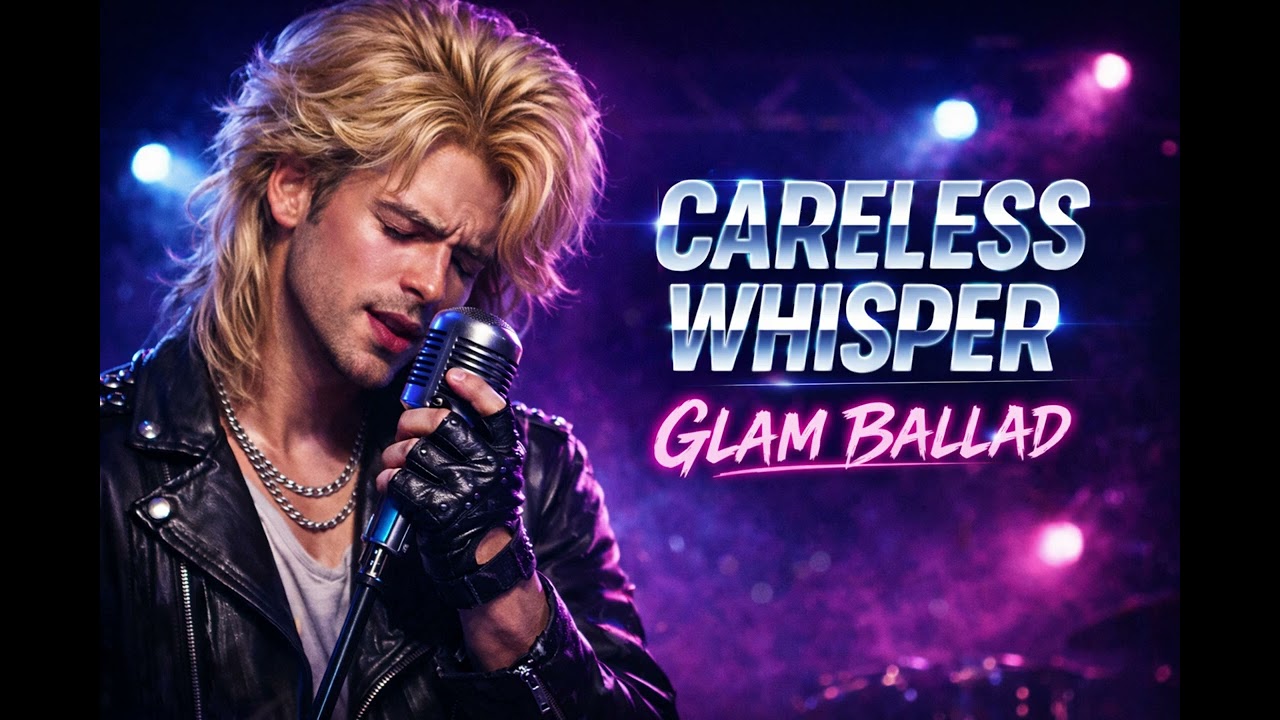 Careless Whisper – Glam Rock Power Ballad 🖤