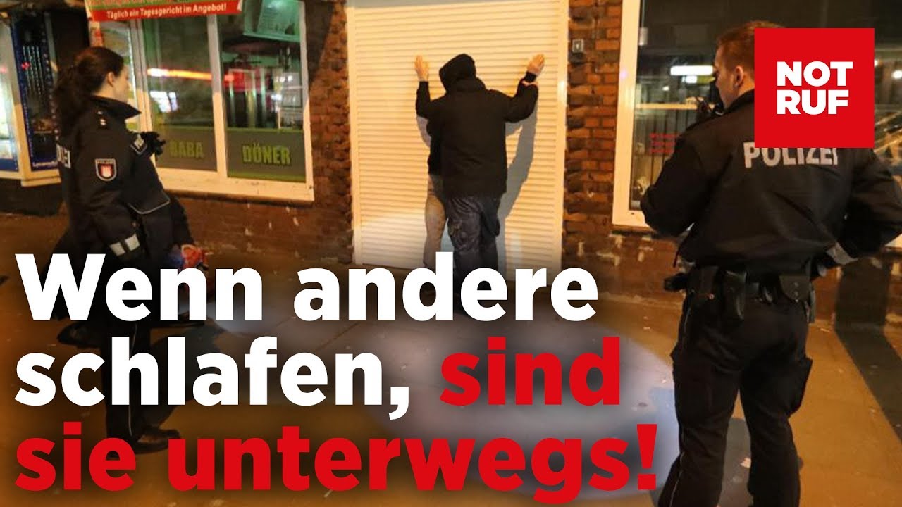 Auf Einbrecherjagd mit Hamburgers Zivilfahndern