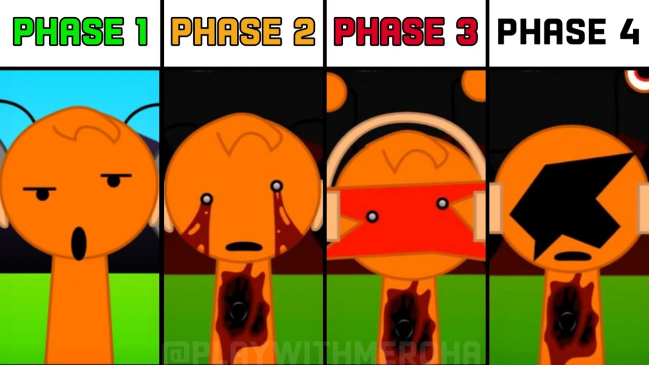 Incredibox Sprunkr Phase 1 VS Phase 2 VS Phase 3 VS Phase 4