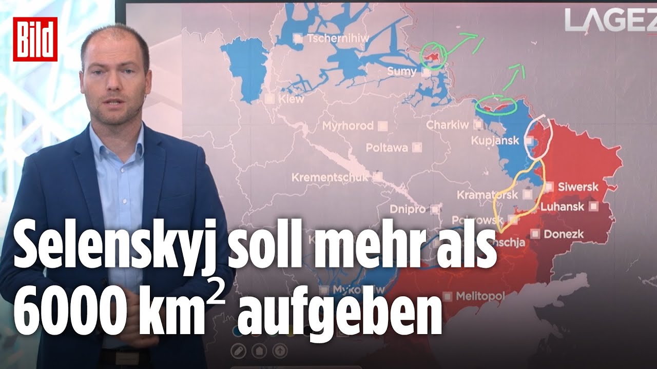 Trump und Putin verlangen Ukraine-Rückzug | BILD-Lagezentrum KOMPAKT