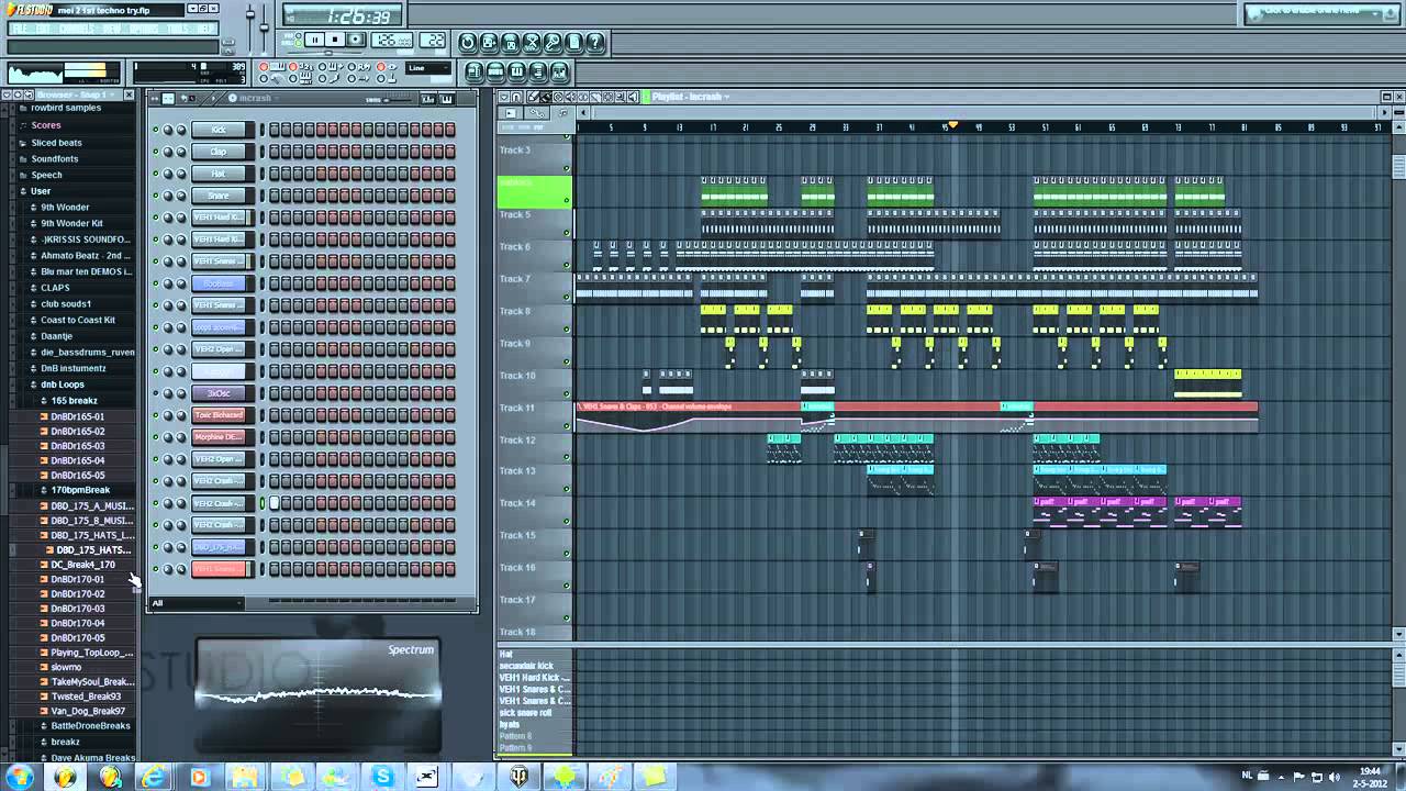 DJRoWbird - Dynomation [first Techno attempt]
