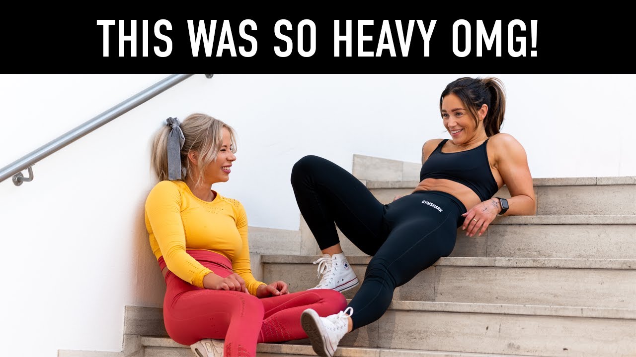 HEAVY INTENSE UPPER BODY WITH MY FRIEND!