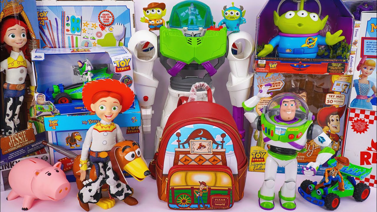 Disney Pixar Toy Story Collection Unboxing | Disney Pixar Toy Story Buzz Lightyear, Woody