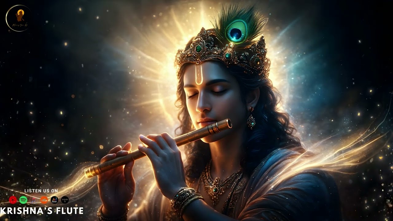 Deep Meditation Krishna Flute | Relaxing Indian Music for Sleep, Morning Yoga & Stress Relief
