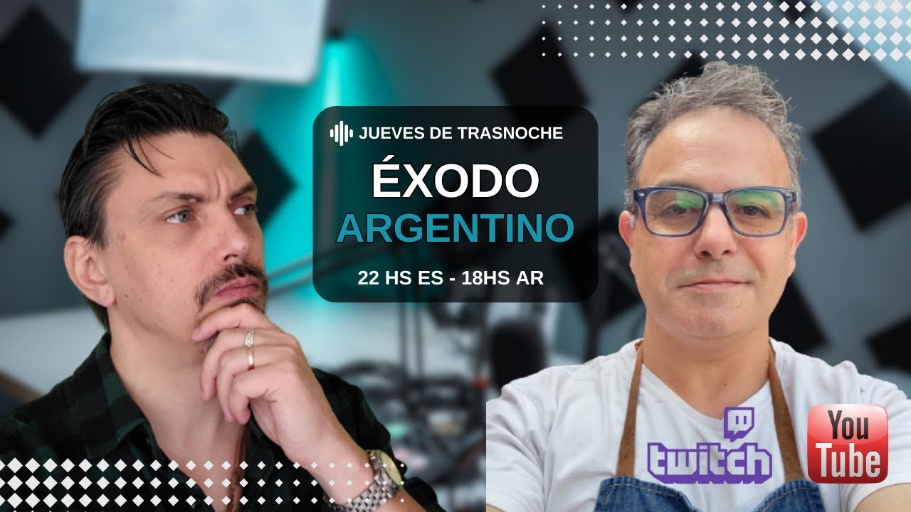 ❌AÚN TENGO la BALA en el PULMÓN😱🤦🏼‍♂️. Me voy  a ESPAÑA✈️ #JuevesDeTrasnoche ÉXODO ARGENTNO