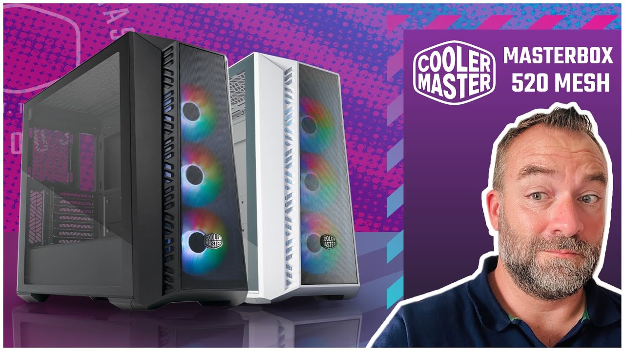 COOLER MASTER MB520 MESH : Beau, Blanc, Bien