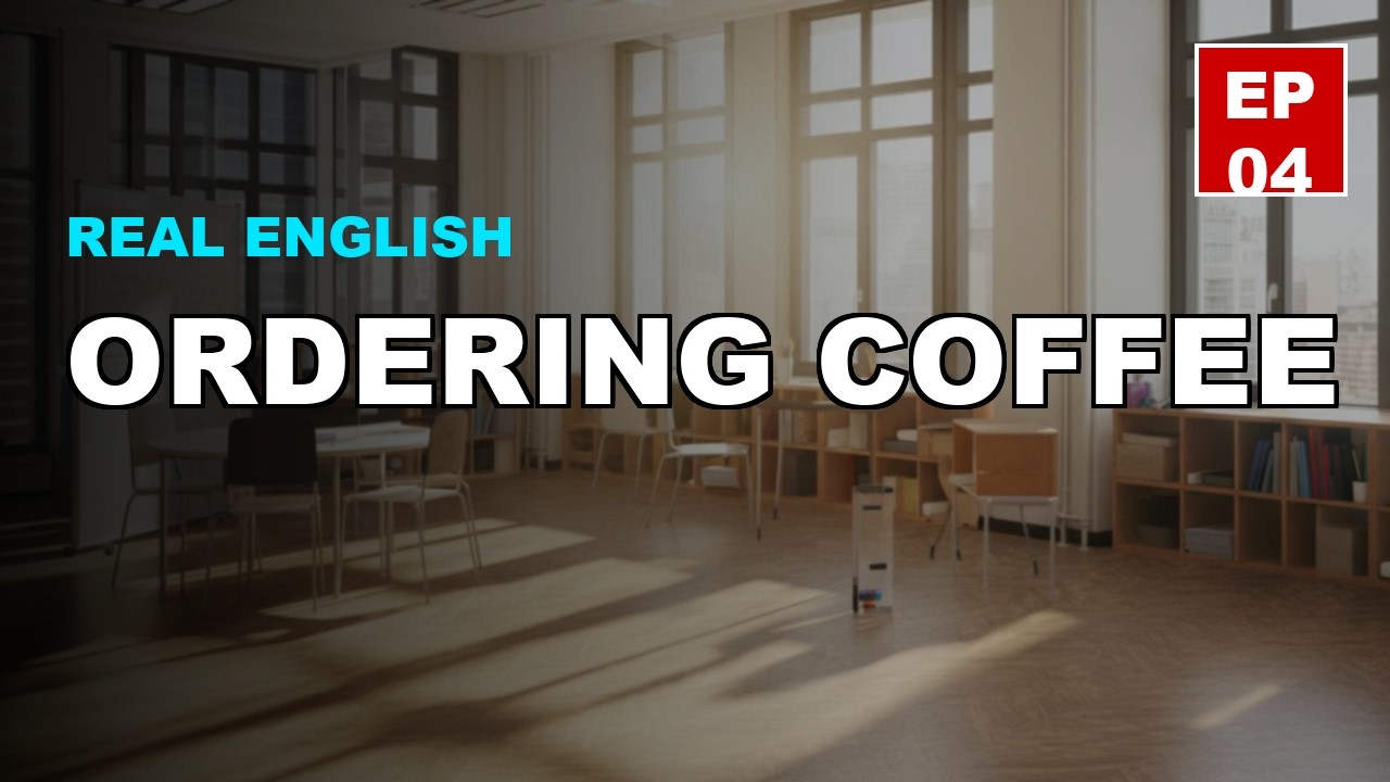 ORDERING COFFEE in English: Don't Be Rude! (Real Conversation) ☕