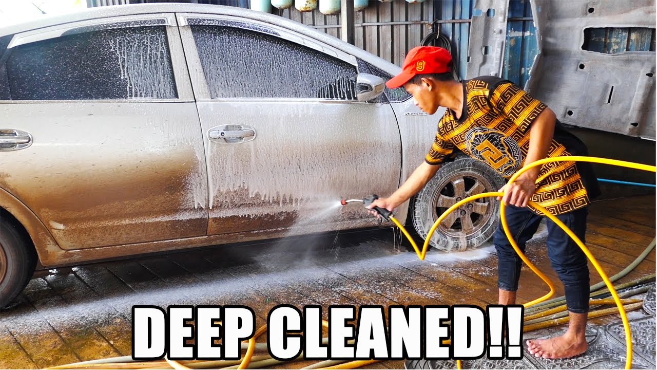 Deep Cleaning the Dirtiest Toyota Prius Ever!
