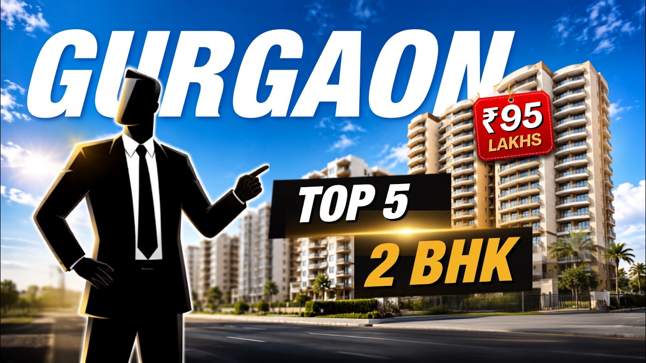 Top 5 Best 2BHK Flats Under 1 Crore in Gurgaon | 2BHK Under 95 Lakhs | Gurgaon Affordable Flats 2026
