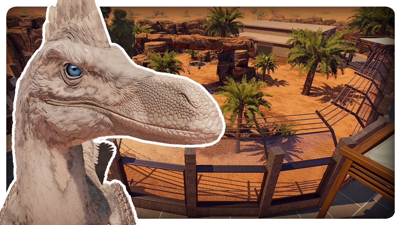 Building a Velociraptor Habitat with High Security in Prehistoric Kingdom
