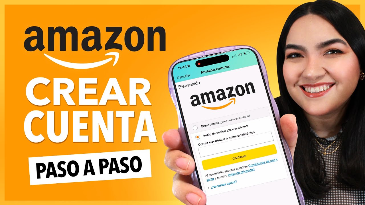 ✅ Como CREAR una CUENTA de AMAZON paso a paso 📦 | Registrarse en Amazon