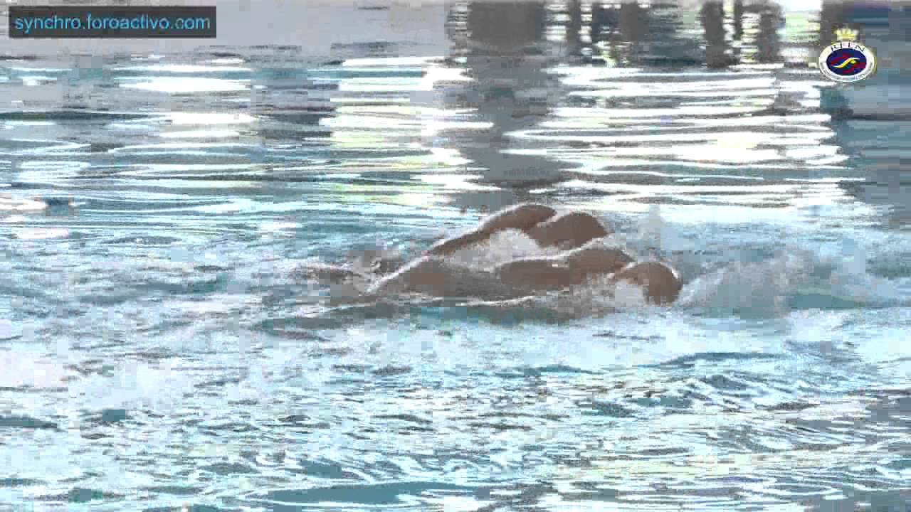 Maria Andreu/Clara Arboix (C N Granollers) Duet Final Cto España Verano Infantil 2015