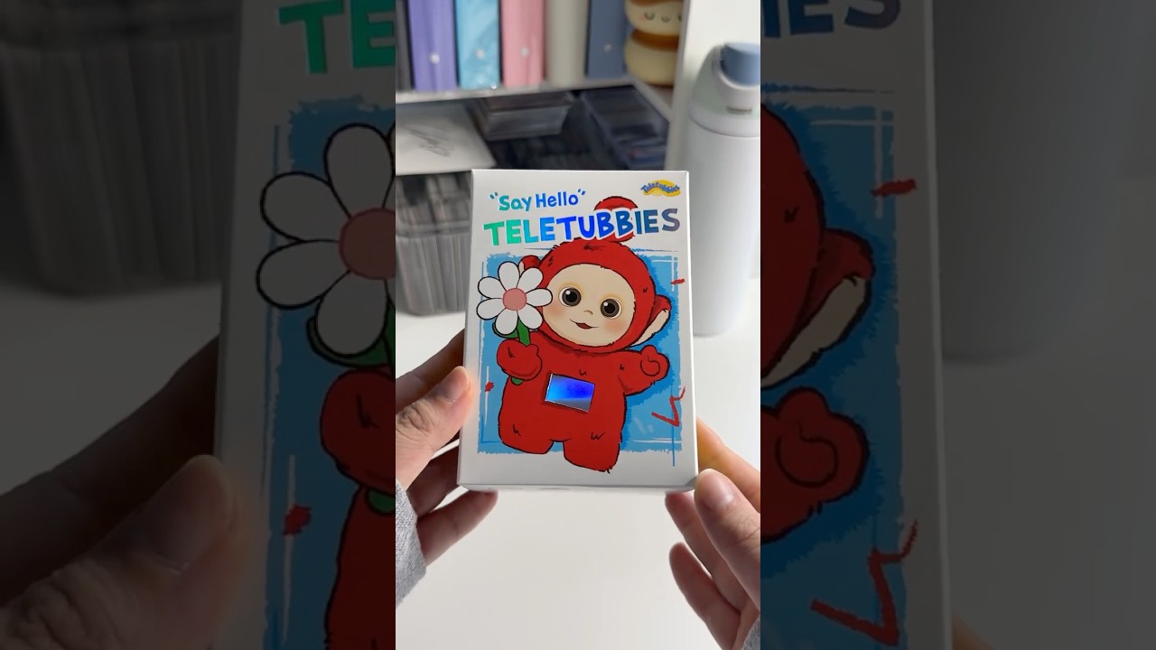 unboxing *new* teletubbies say hello series from popmart #teletubbies #popmart #blindbox