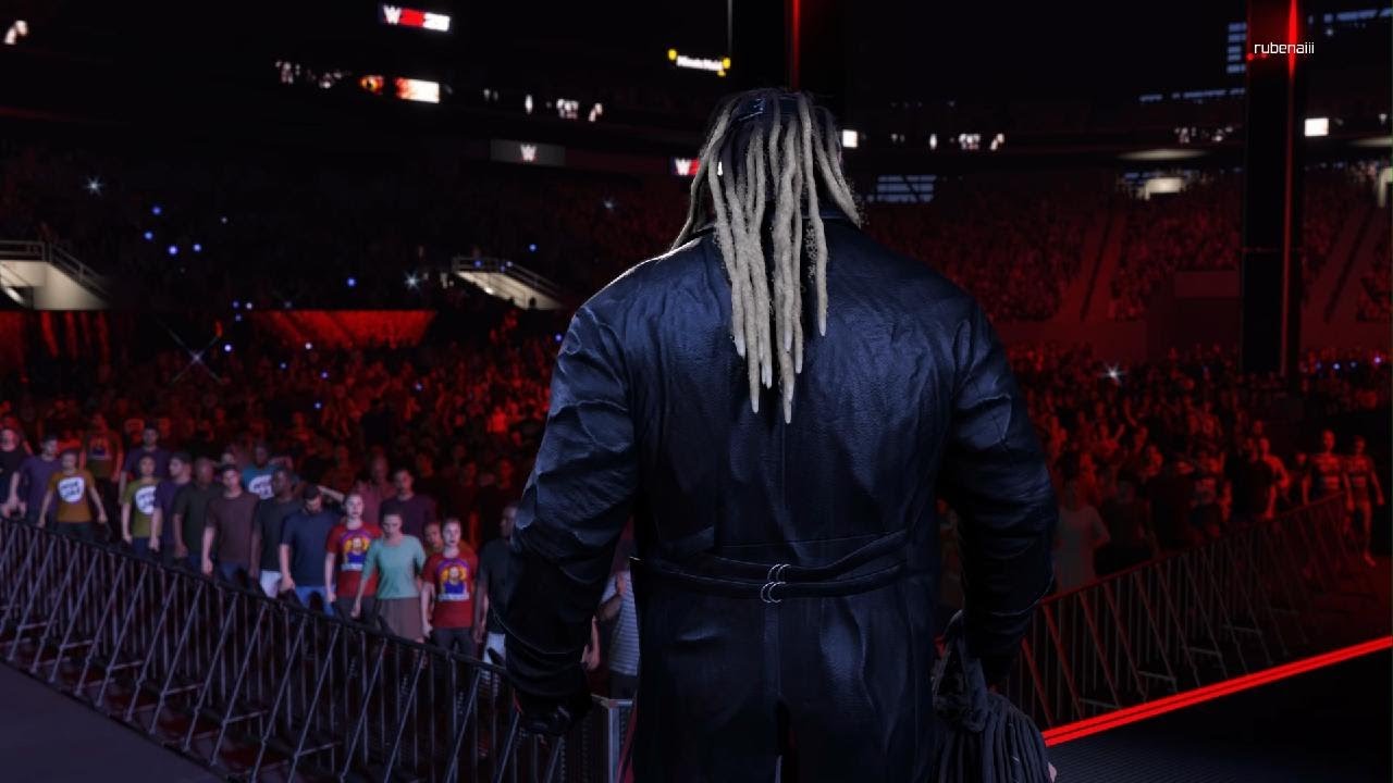 Playing with the fiend Bray Wyatt in 2K25 WWE.