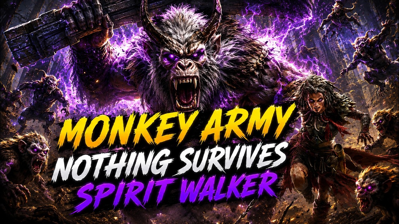 Path of Exile 2 Spirit Walker Build: Companions Melt Bosses & Clear Maps Fast
