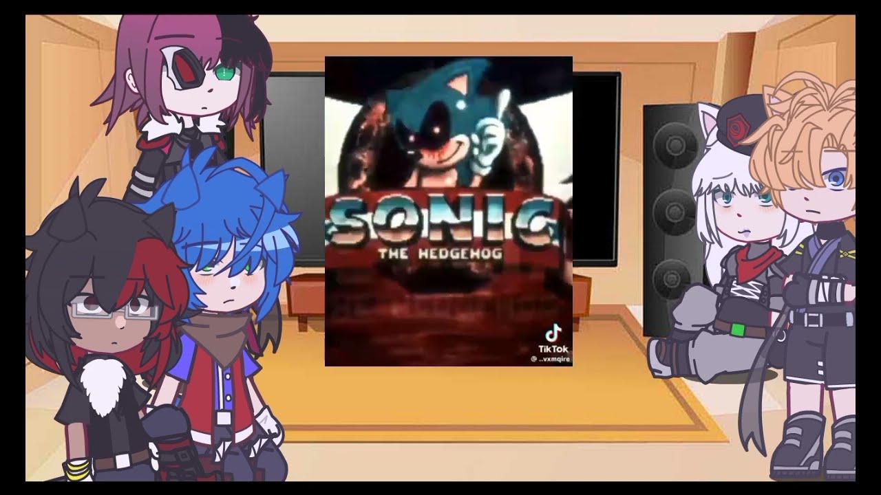 sonic prime react to sonic exe
